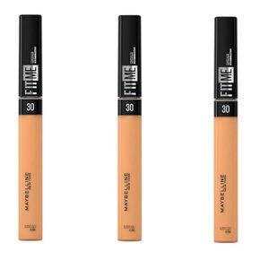 3 packs - MAYBELLINE FIT ME! CONCEALER 30 Honey 0.23 oz each